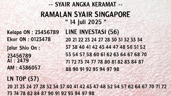 Prediksi Singapore