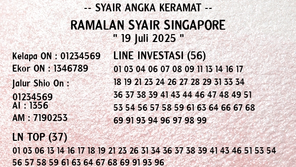 Prediksi Singapore
